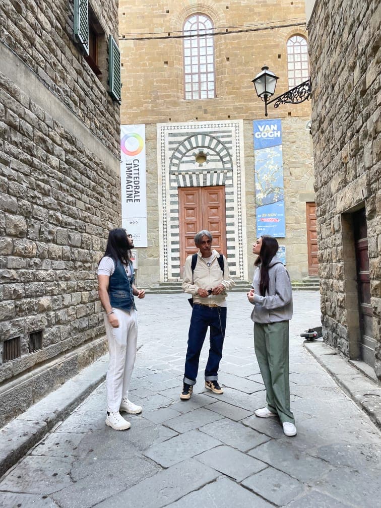 Foto verticale a Firenze