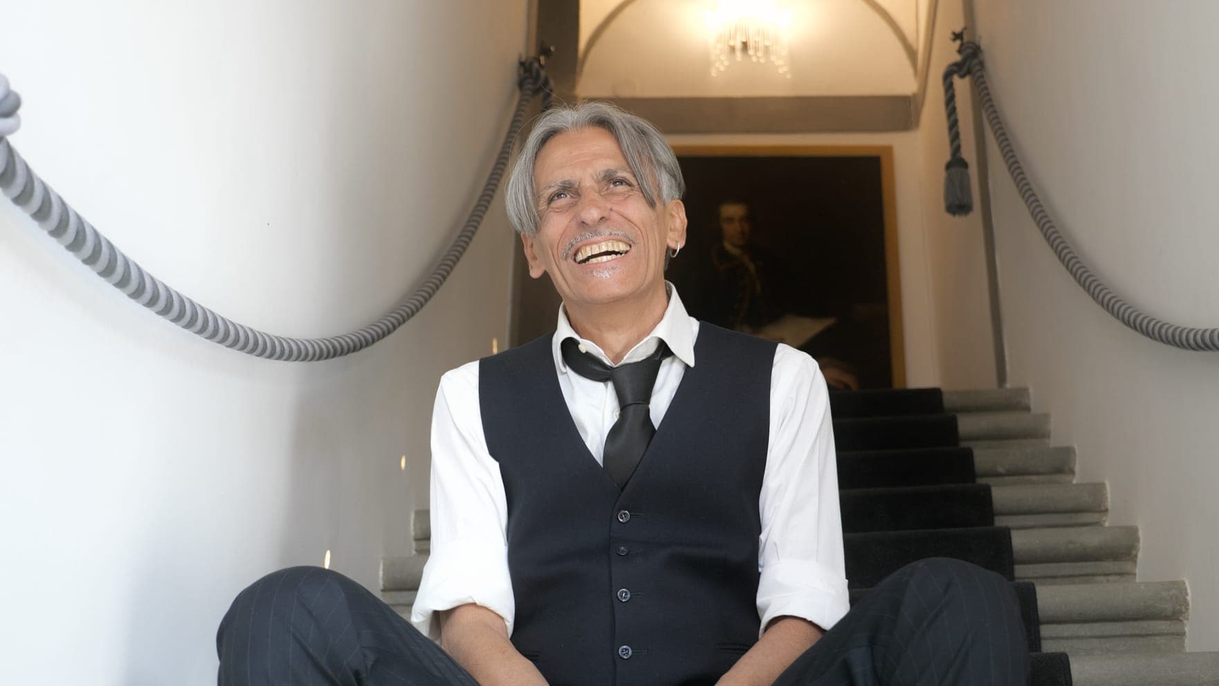 Stefano De Donato durante un'intervista