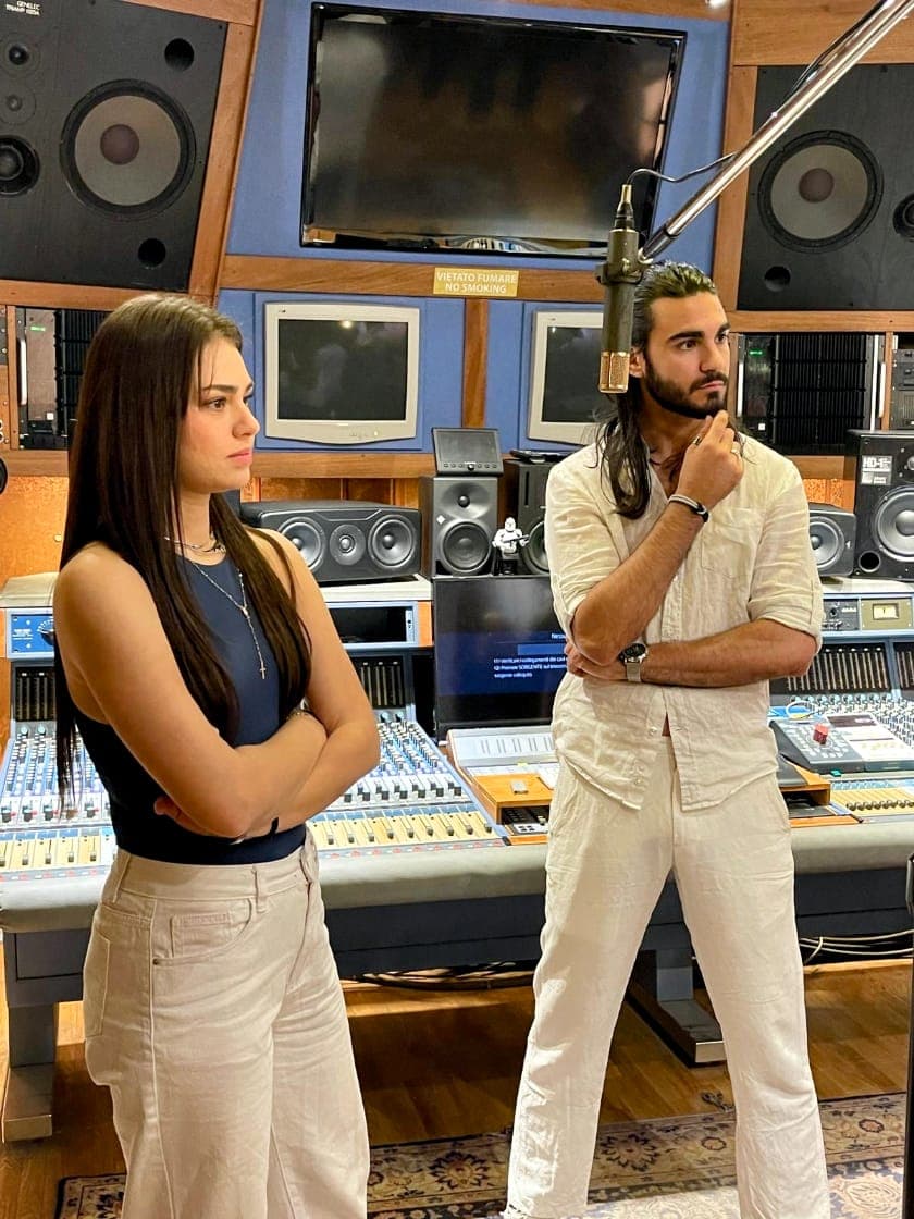 Foto verticale di studio